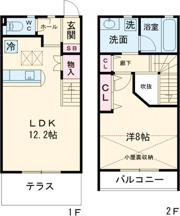 フェリーチェの間取り