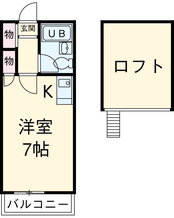 アドバンス共和の間取り