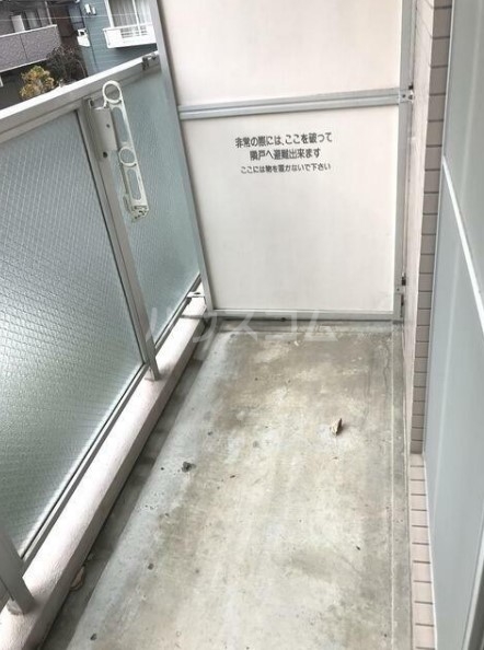 10/16 バルコニー