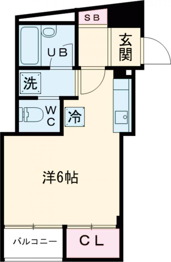 ヴェラーチェ大岡山の間取り