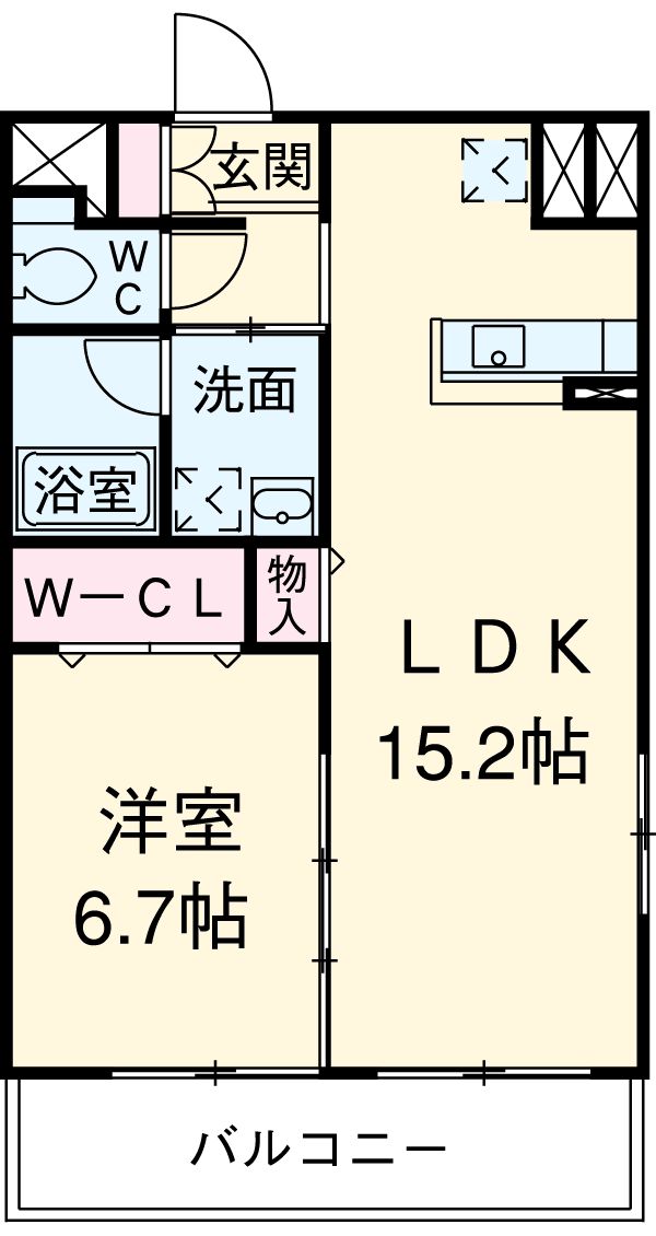 シュトランドコルブの間取り
