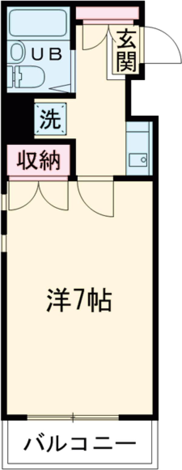 パークハイム桜新町の間取り