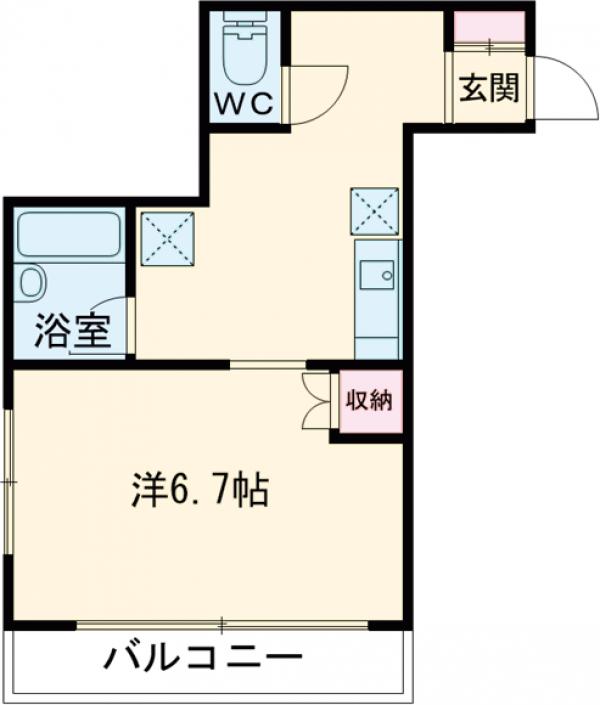ベルフォレストの間取り
