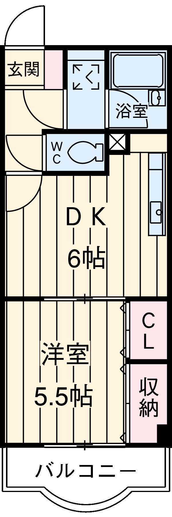日神パレステージ豊玉第2の間取り
