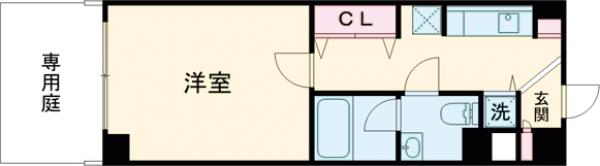 豊玉永谷マンションの間取り