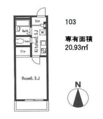 パーシモンの間取り