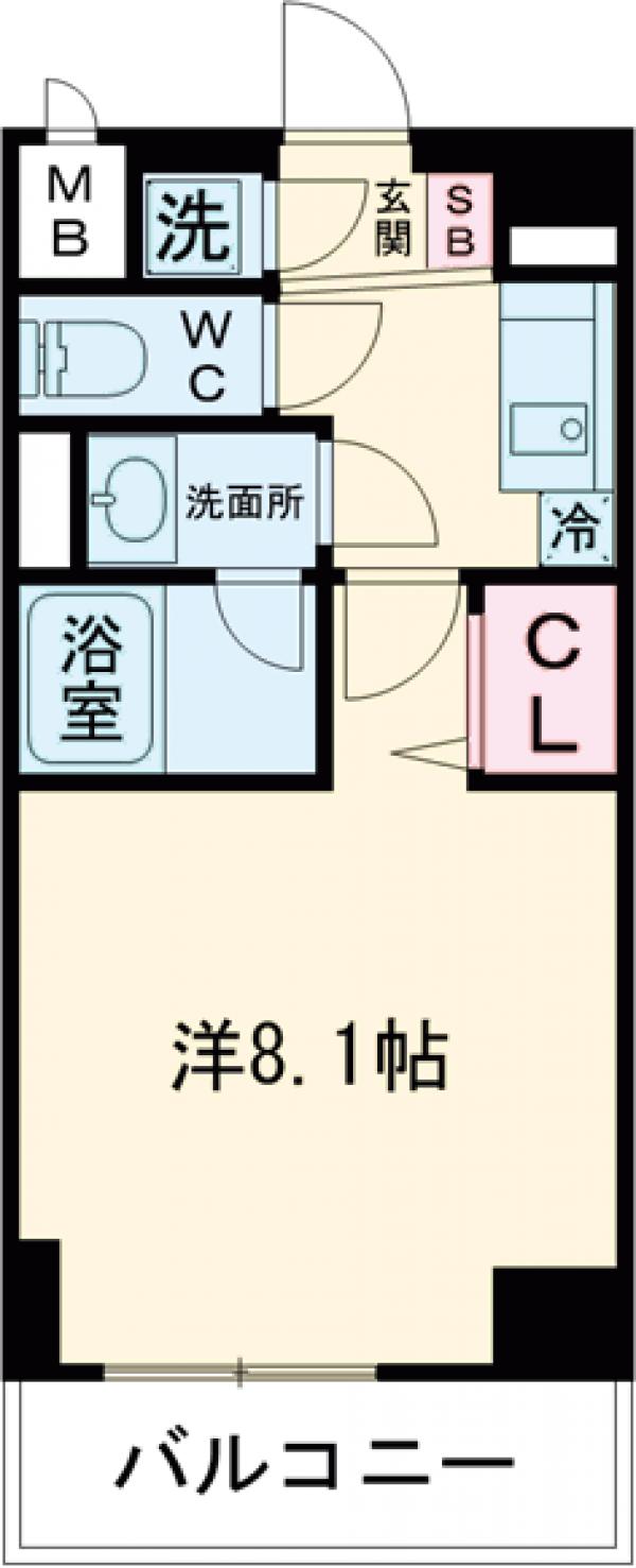 ＫＤＸレジデンス桜上水の間取り