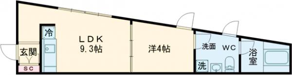 アート・フル永福の間取り