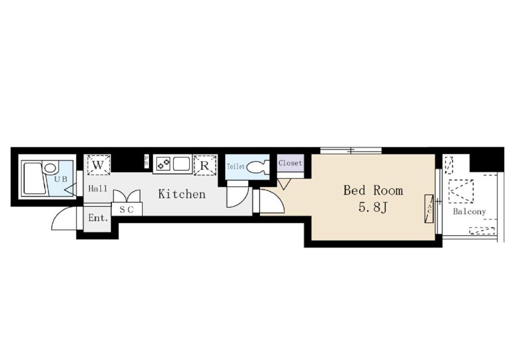 ハウオリ大井町の間取り