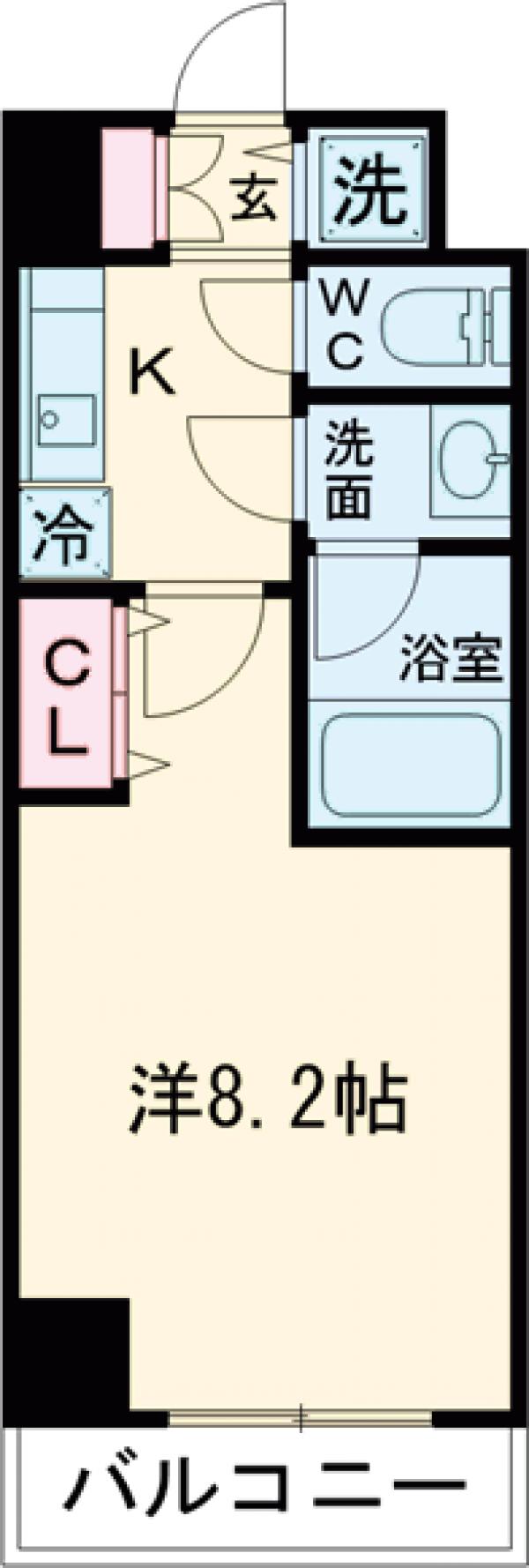 ユリカロゼ練馬・203号室の間取り