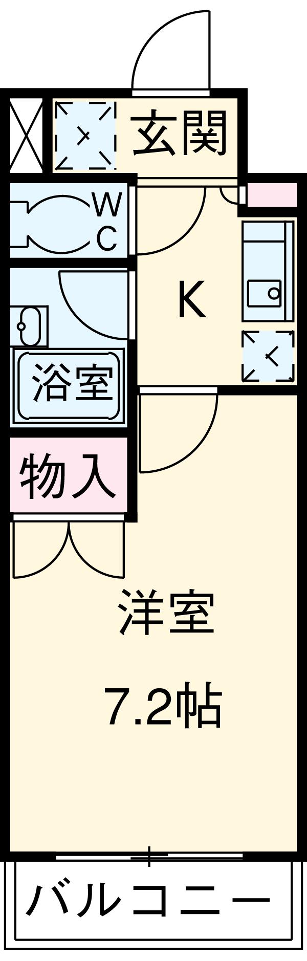 スカイパレス光が丘B棟の間取り