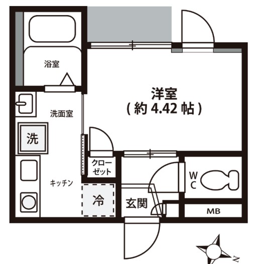 K-house西永福の間取り
