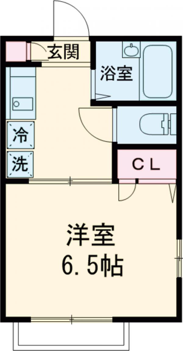 シャーメゾン平和台の間取り