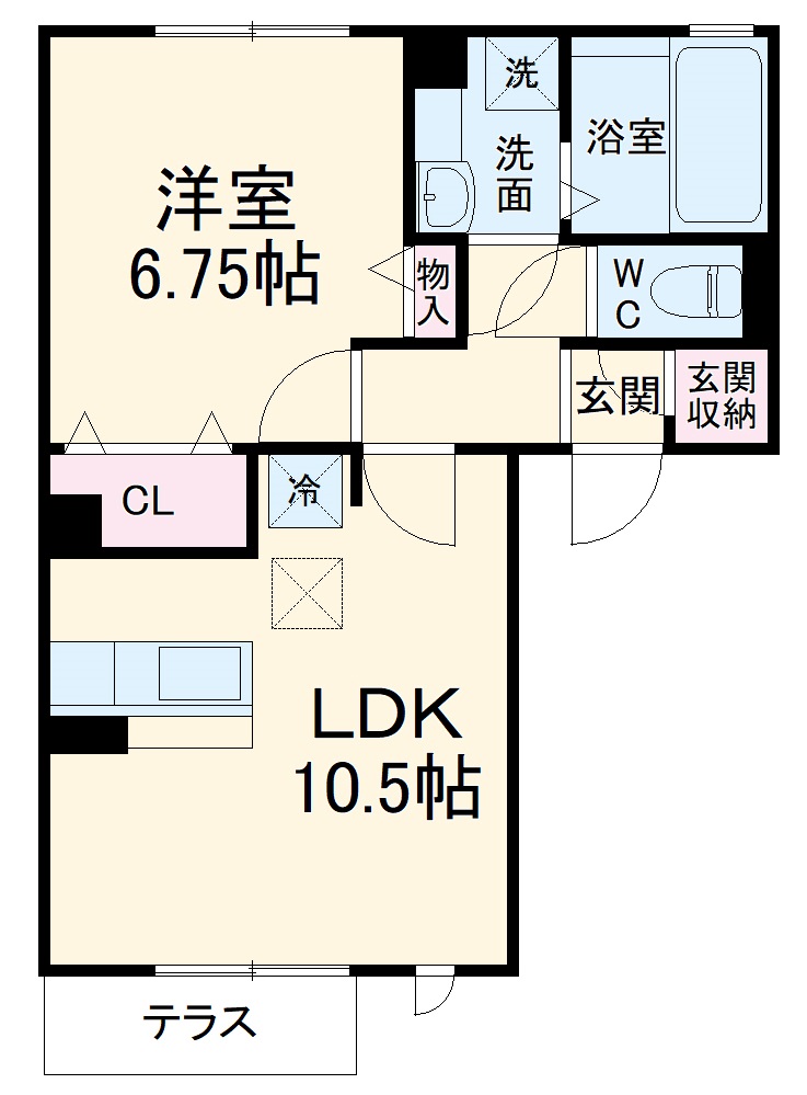 第3コスモスヴィラの間取り