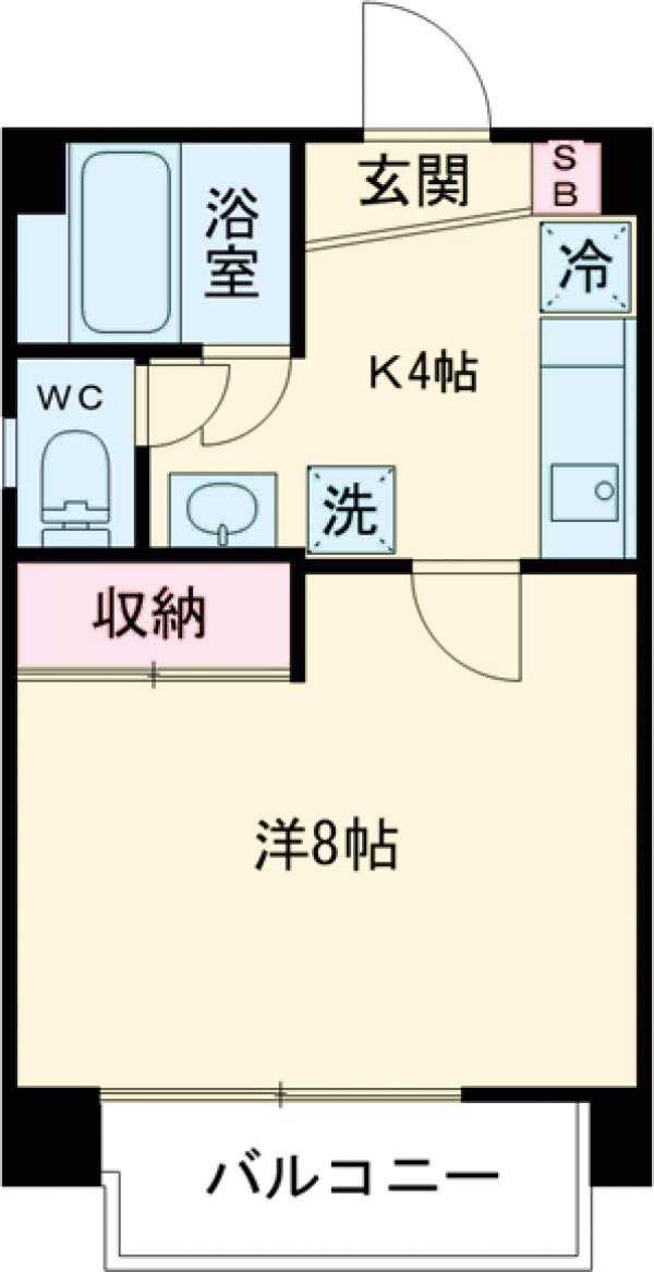 シンコウハイツの間取り