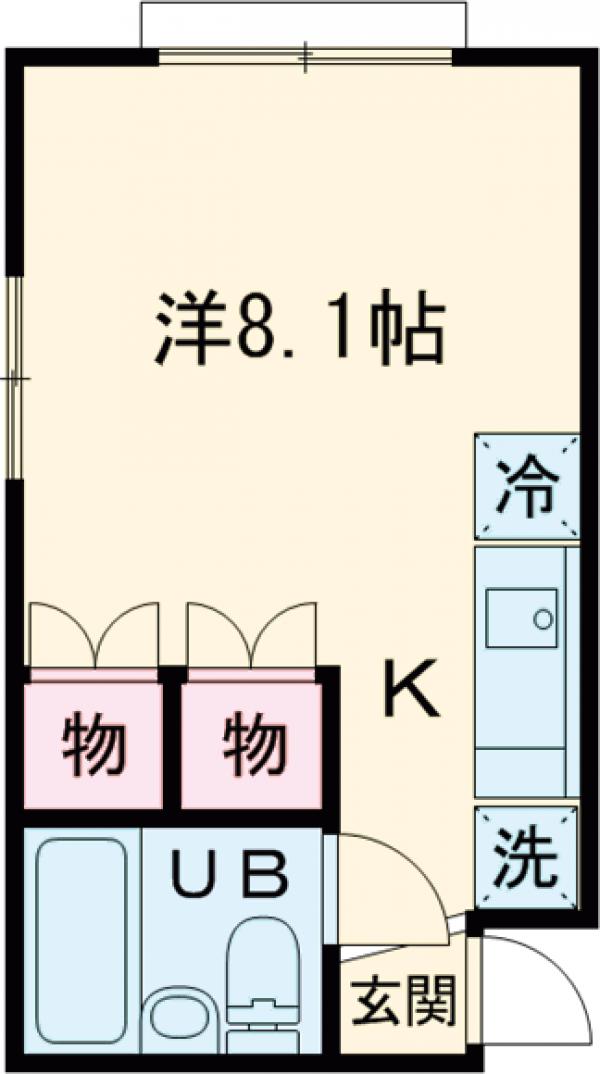 カームハイツ2の間取り