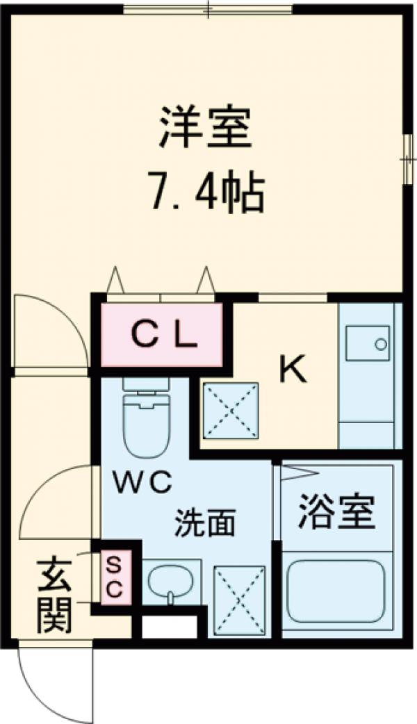 Branche代田橋の間取り