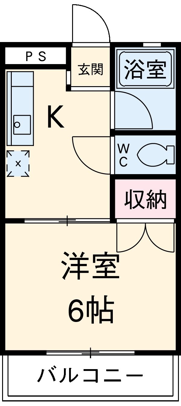 ハイムアキの間取り
