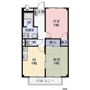 サニーハウス石田の間取り