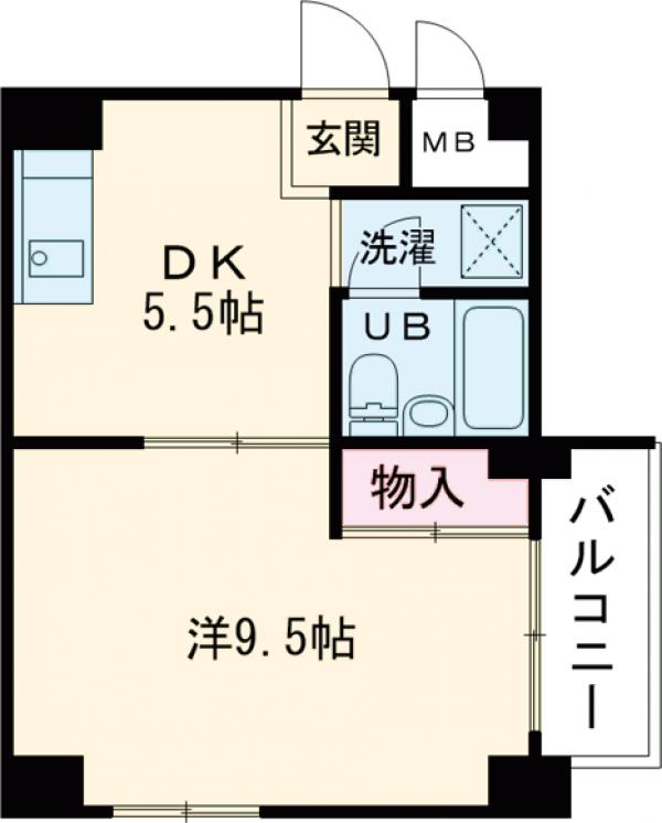 アパルトマン喜美よしの間取り