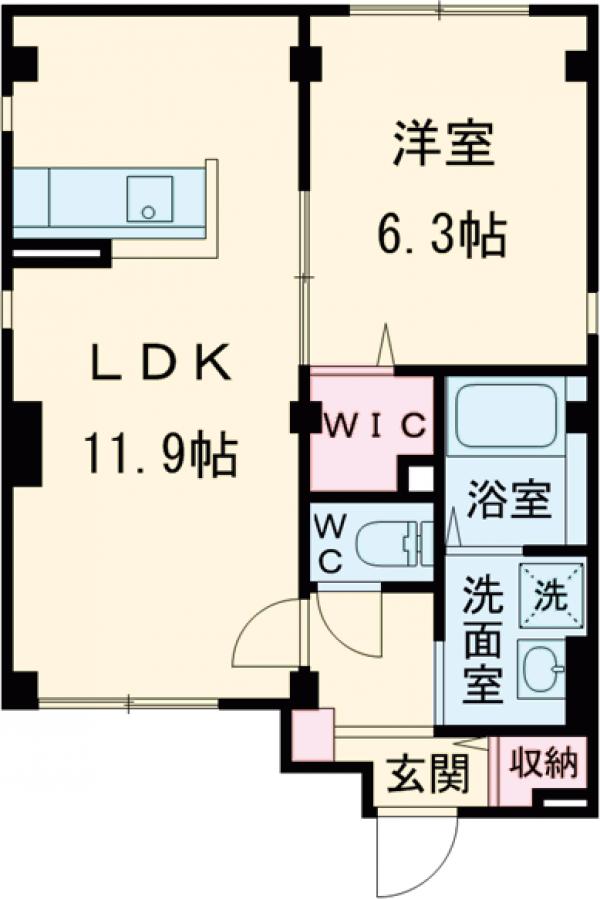 ヴィアンカーサの間取り
