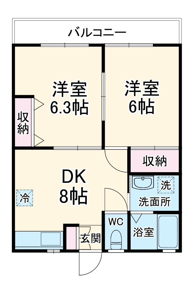 グランディアの間取り