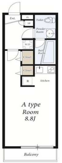 リブリ・スカイⅢの間取り