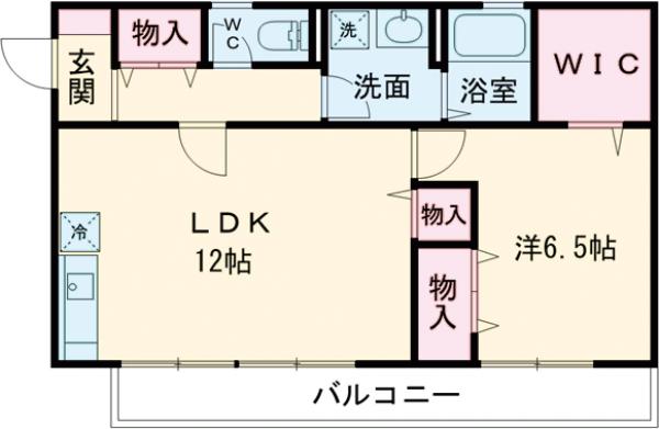 パールハイツ内田 Ⅱの間取り