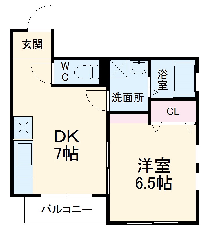 アルファーステイCTの間取り