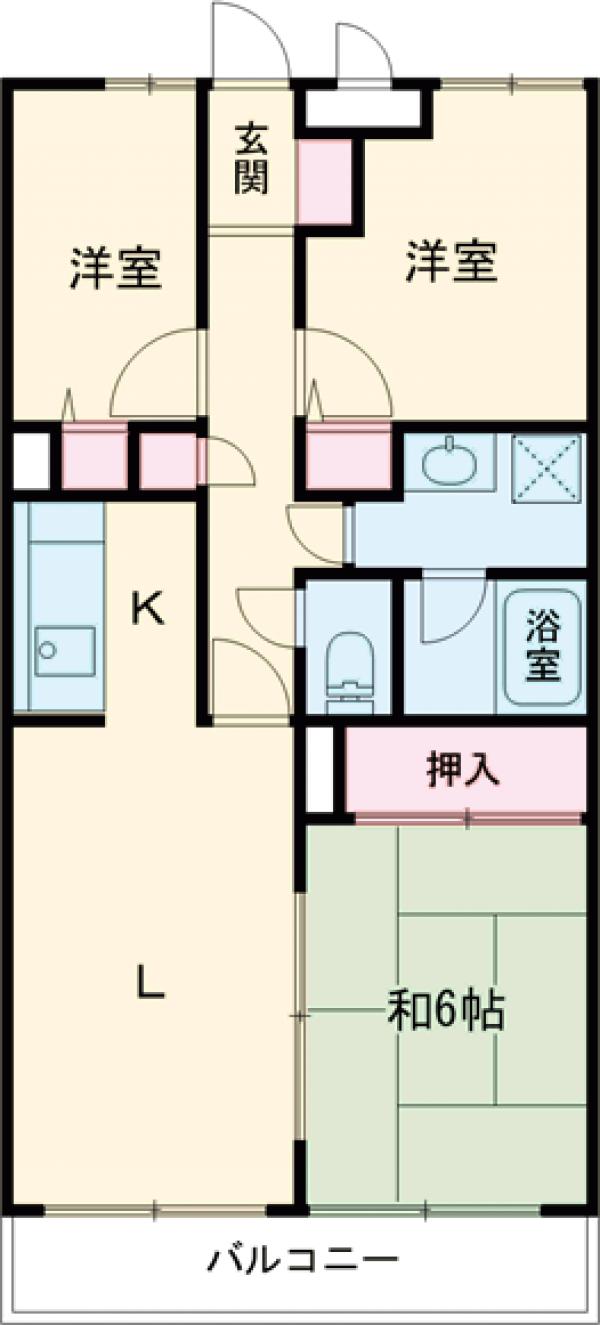 エーデルハイムの間取り