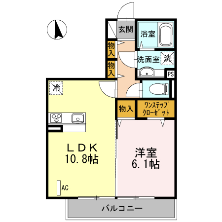 リトスブレアルの間取り