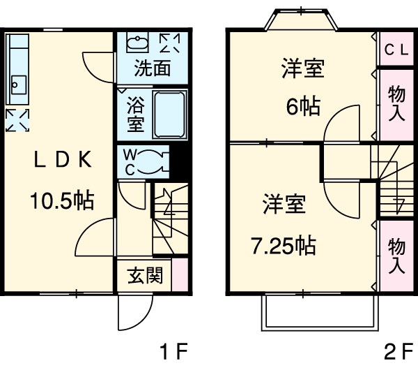 River Park Cの間取り