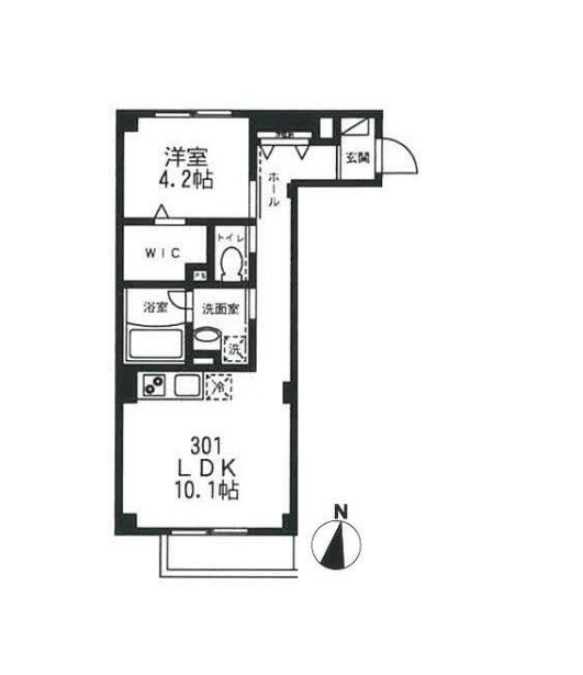 パークヒルズ目黒の間取り