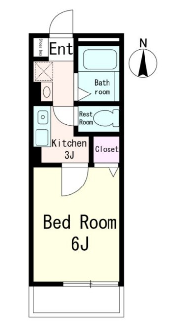 モンテローゼ中野の間取り