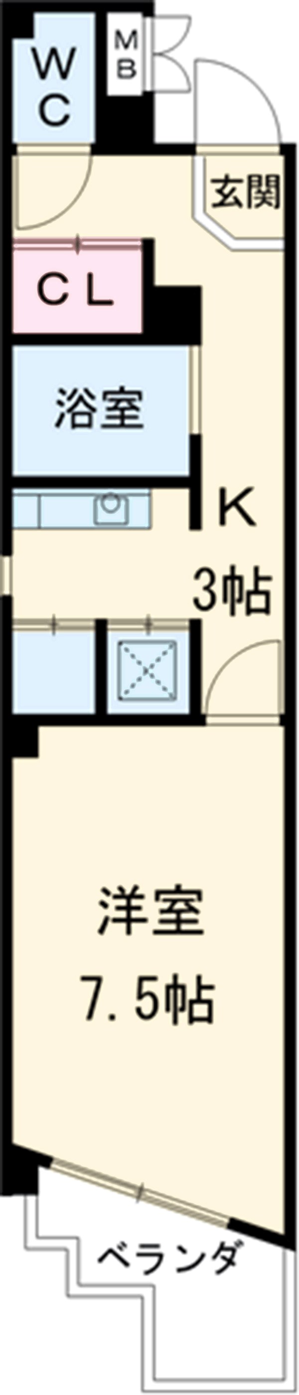 クレスト岩塚の間取り