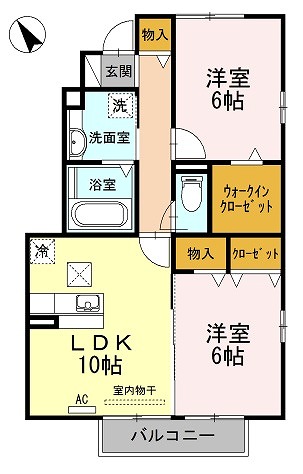 サニーソフィア A棟の間取り