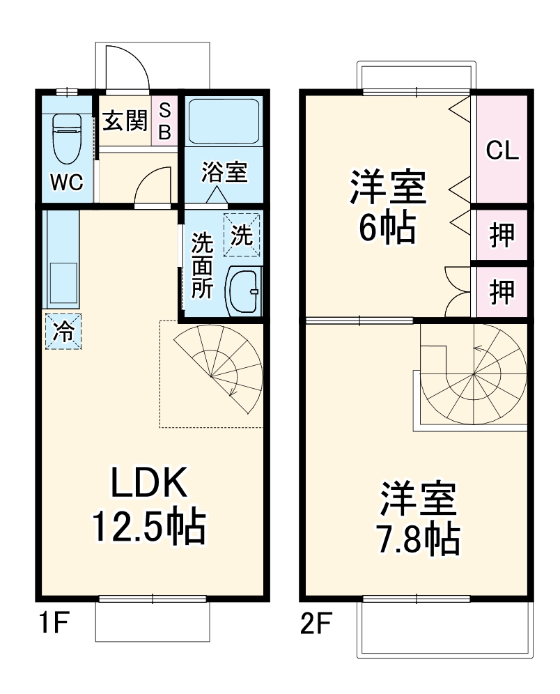 GraciaⅡの間取り