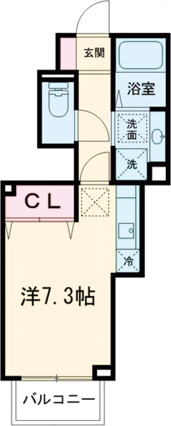 グランデ千束の間取り