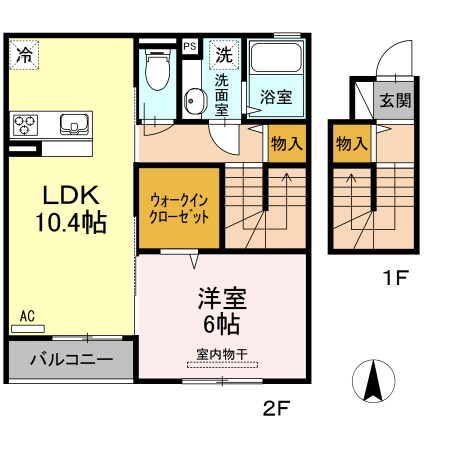 Minette Ⅰの間取り