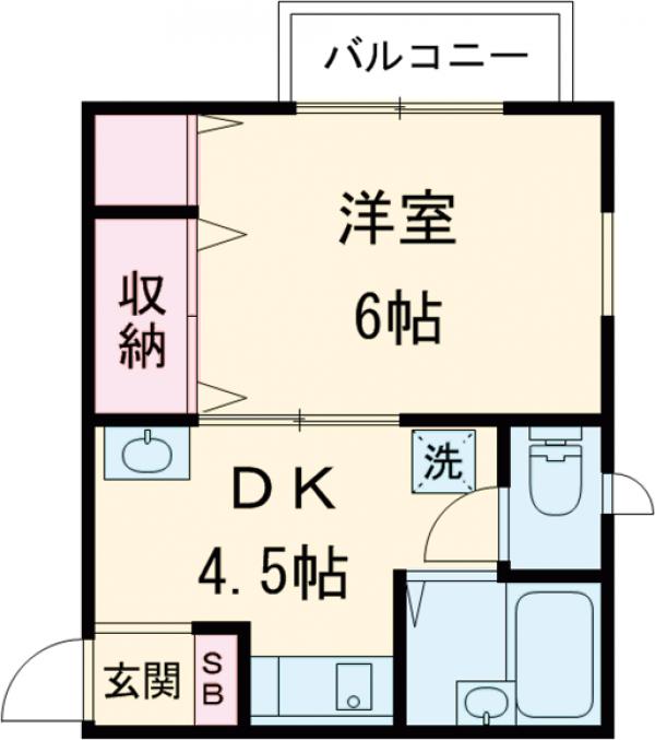プチ・フルールの間取り