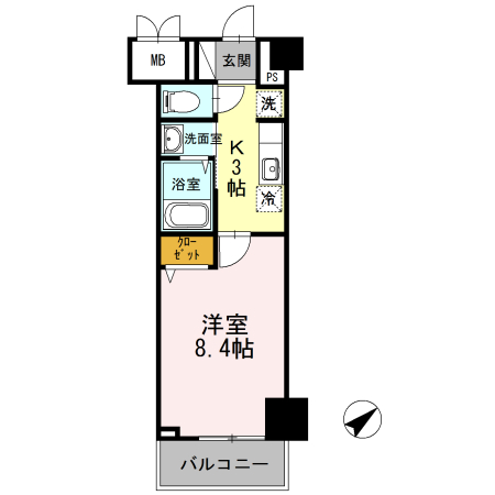 カーサ フェリーチェの間取り