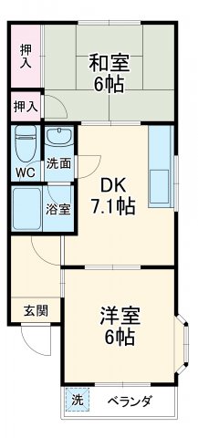 ホームピュアⅡの間取り