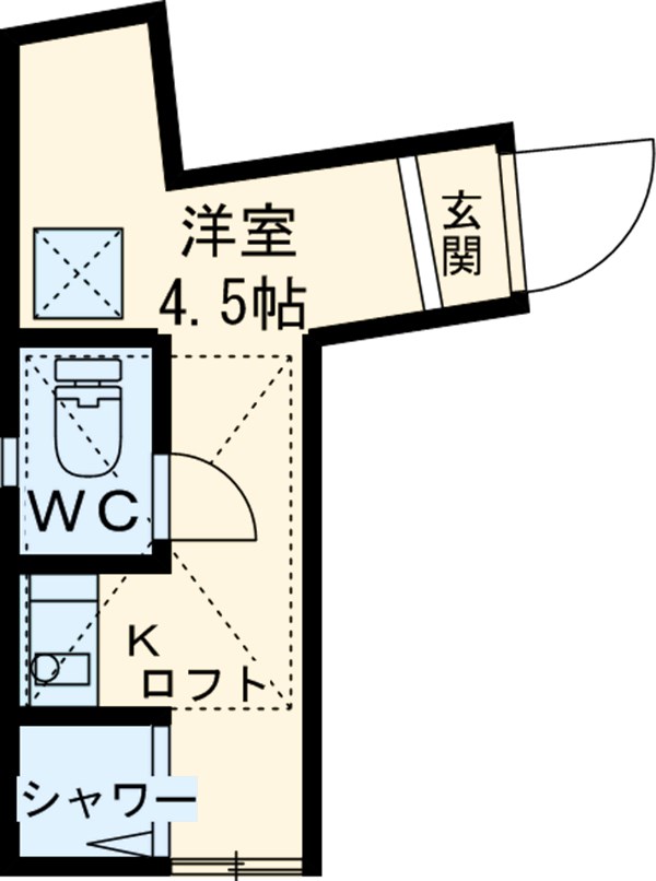 サークルハウス北千住の間取り