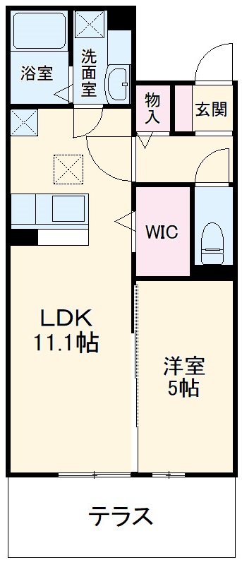 グランジット エヌの間取り