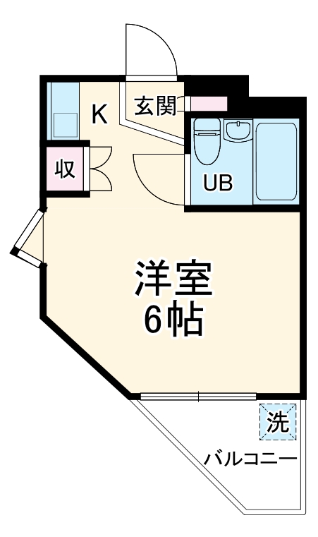 フラワービルの間取り