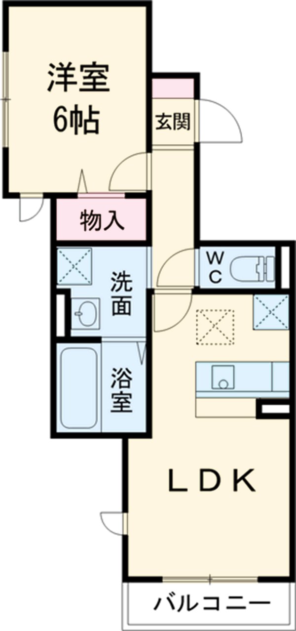 フォンターナの間取り