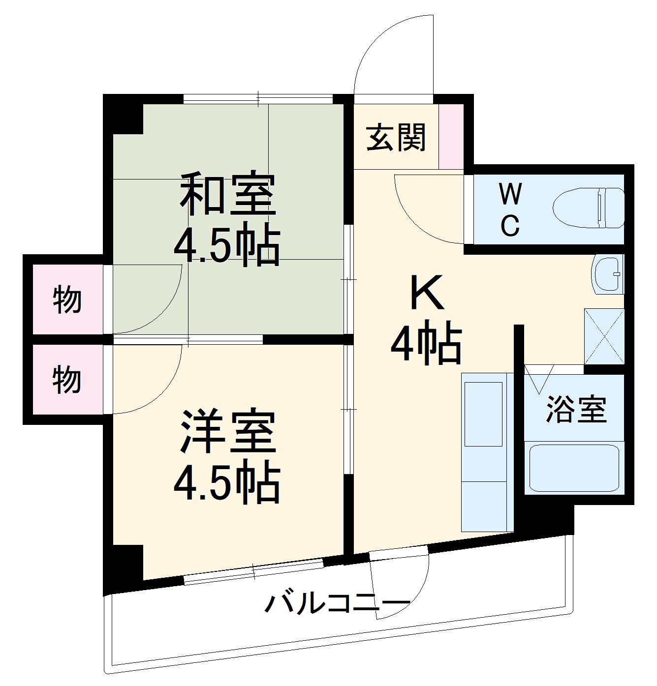 仲友ビルの間取り