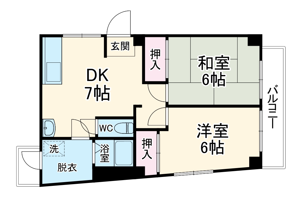 仲友ビルの間取り