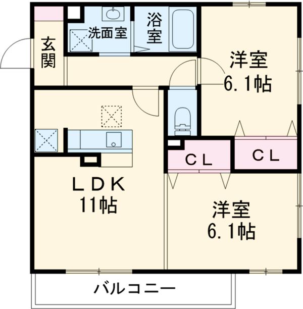 アステールの間取り