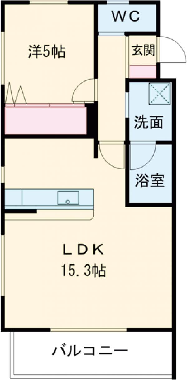 高崎栄町スターレジデンスの間取り